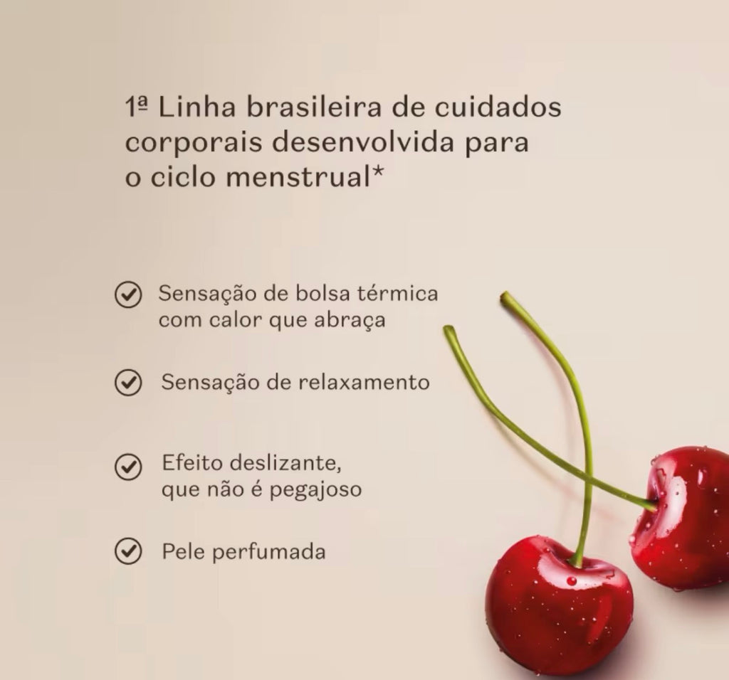 aÓleo Térmico Corporal TPM Cereja de Fases