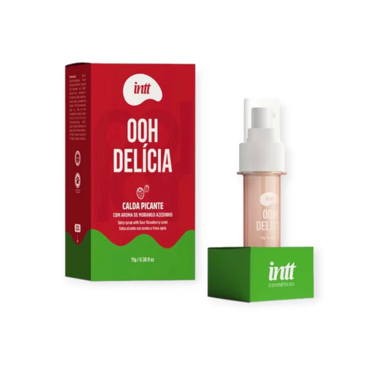 Gel Comestível Ooh Delicia MORANGO