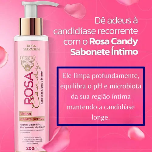 Sabonete Íntimo Rosa Selvagem