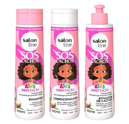 Kit SOS cachos kids SALON LINE